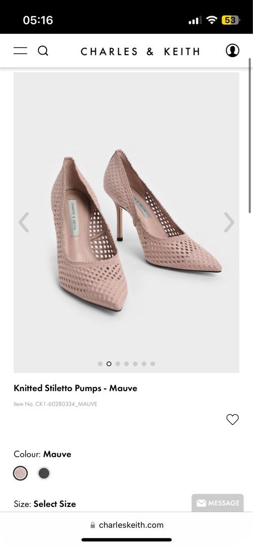 Pumps mauve outlet