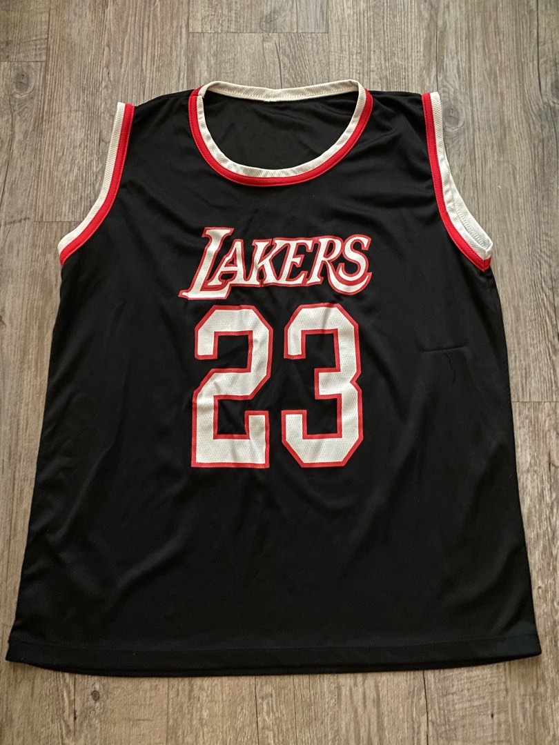 Lakers on sale jersey red