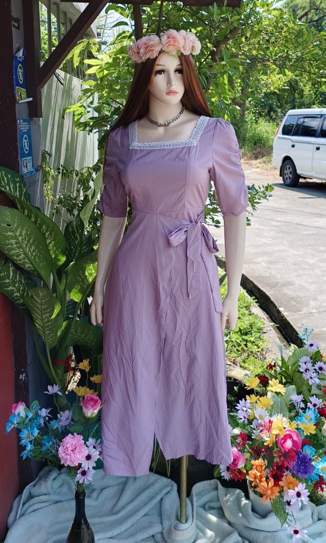 Puff sleeve sale vintage dress
