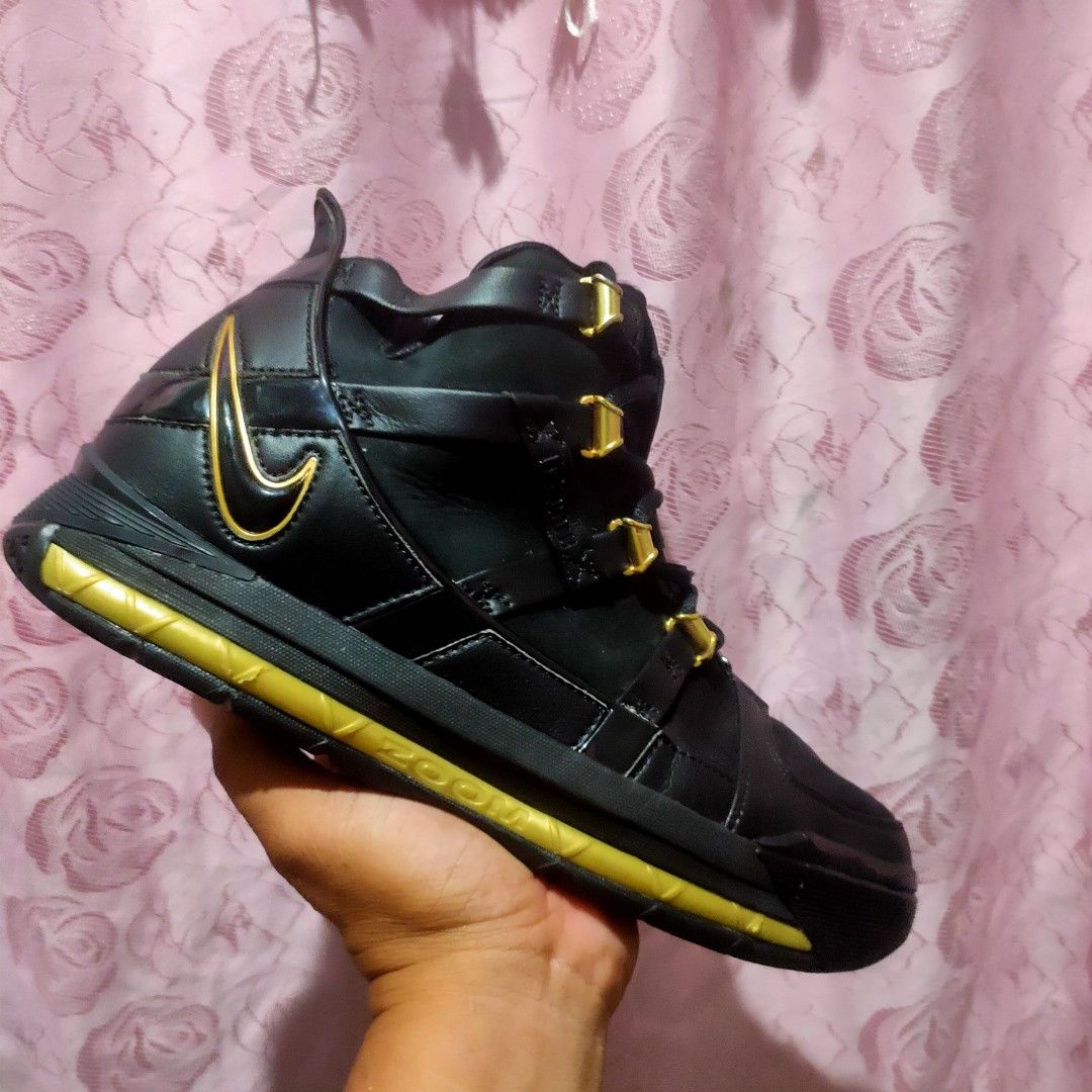 Lebron 3 black gold release date cheap