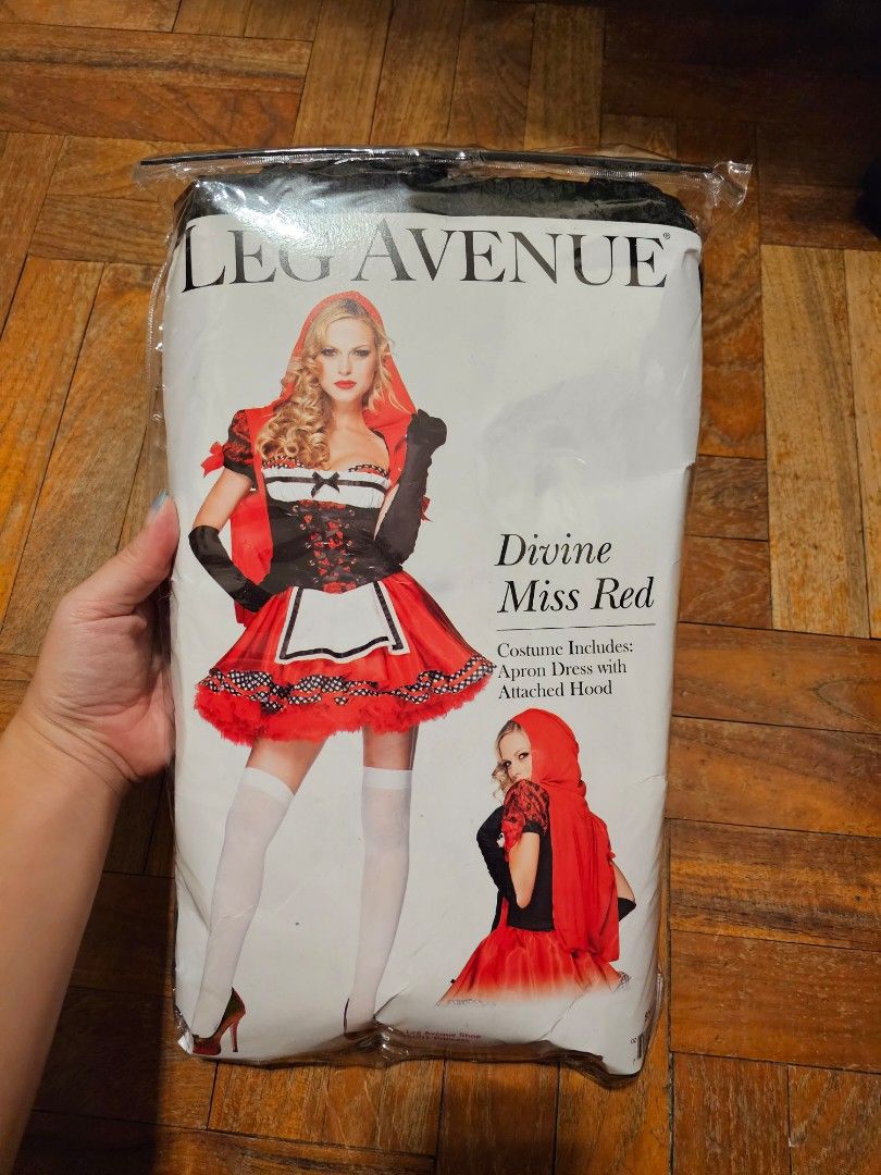 Leg Avenue Red Riding Hood Costume On Sale!