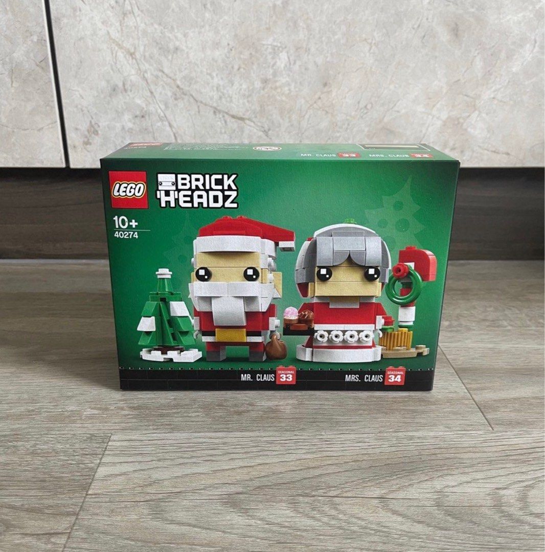 Lego Brickheadz Christmas, Hobbies & Toys, Toys & Games on Carousell