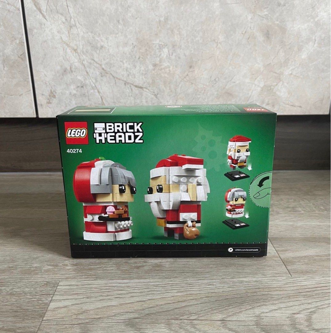 Lego Brickheadz Christmas, Hobbies & Toys, Toys & Games on Carousell