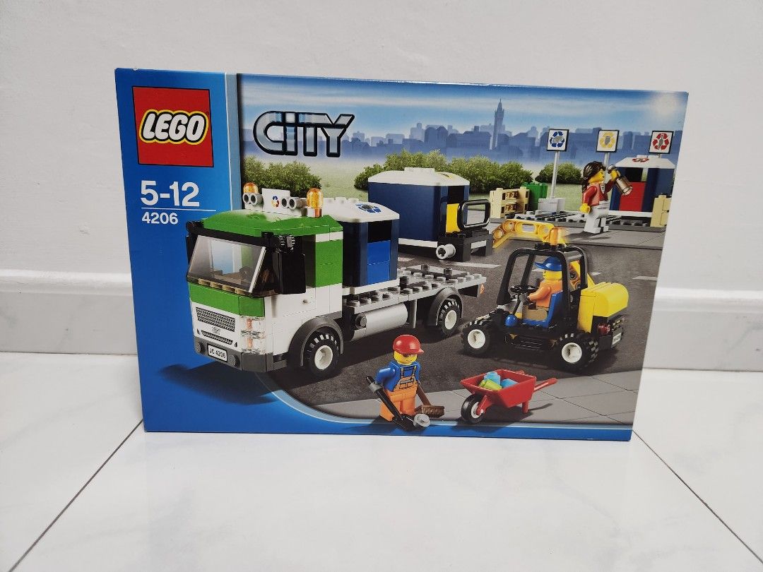 Lego City Recycling Truck 4206 Officially Discontinued
