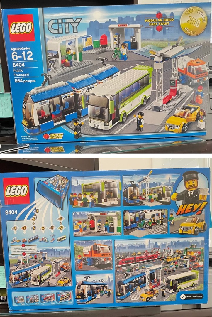 LEGO Rare LEGO City set 8404 Public Transport