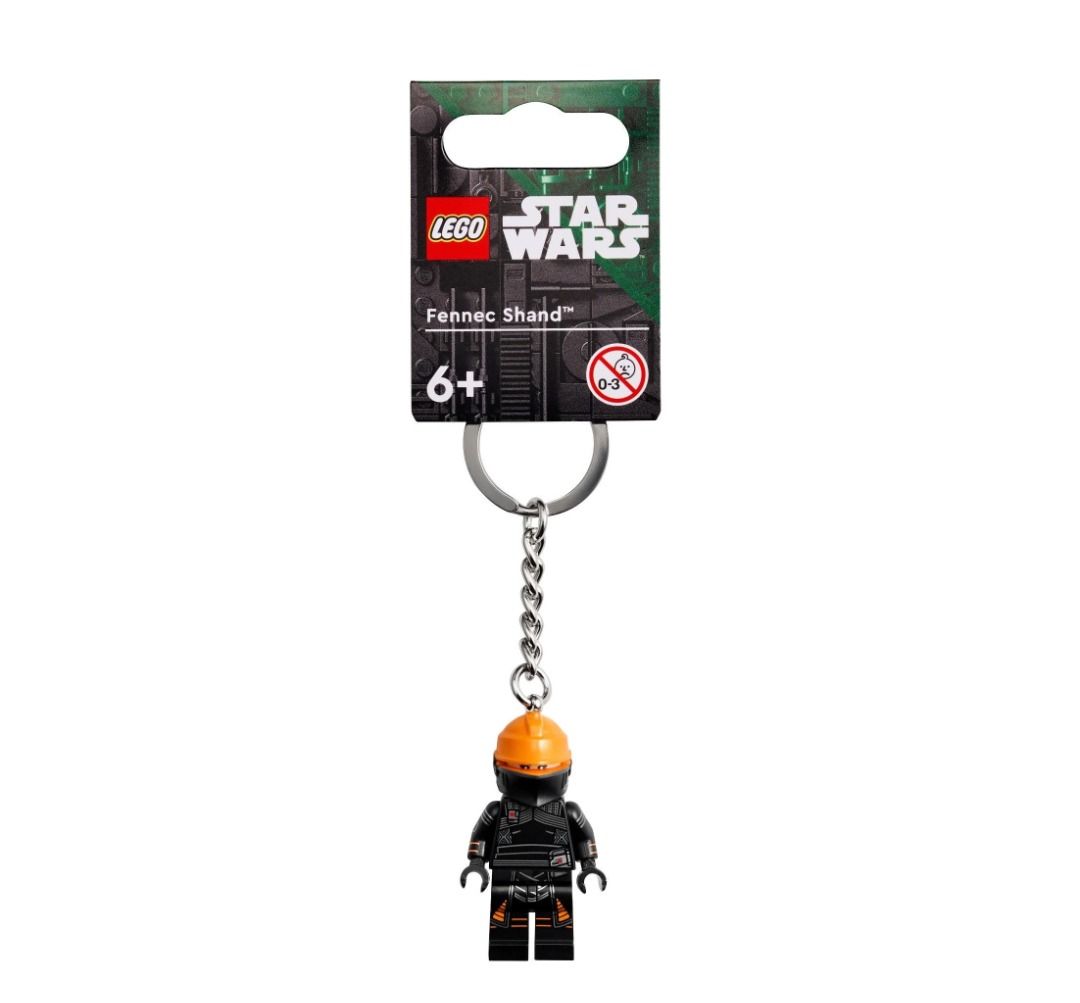 LEGO Star Wars Fennec Shand Minifigure Keyring 854245, Hobbies & Toys