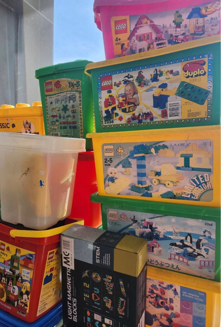 Lego storage box - empty, Hobbies & Toys, Toys & Games on Carousell