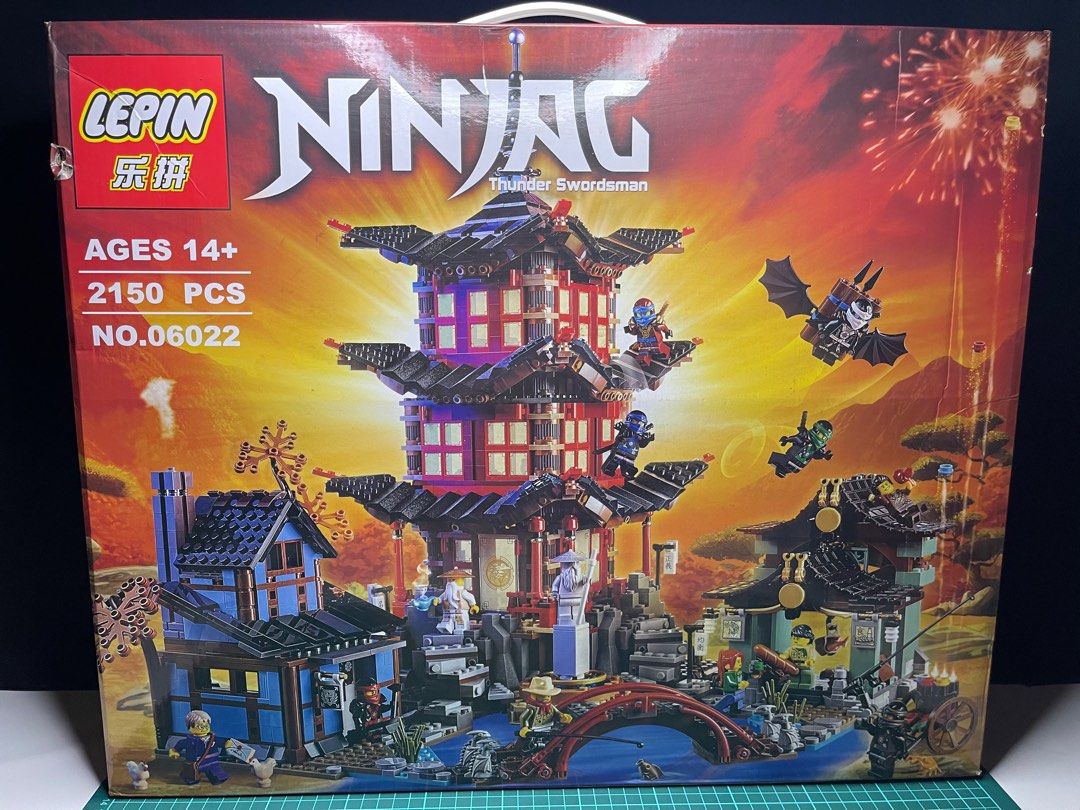 Lepin ninjago outlet temple of airjitzu
