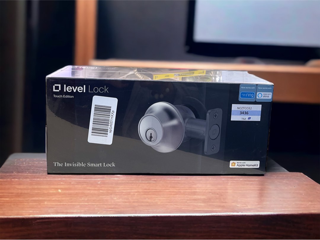 Level Lock Smart Lock Touch Edition, Keyless Entry Using Touch, a Key