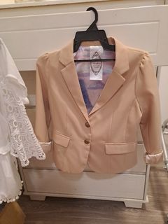 LIGHT BROWN blazer