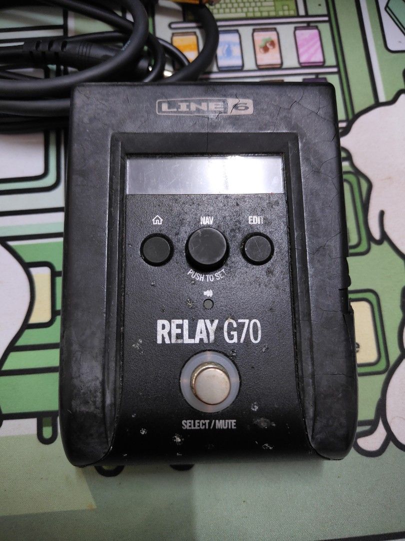 Line 6 Relay G70 Wireless Guitar System, Hobbies & Toys, Music & Media