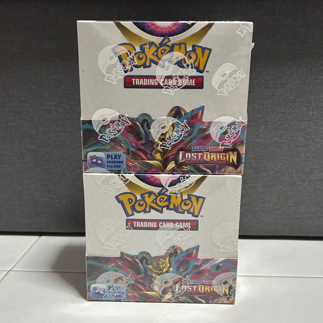 Lost Origin Booster Box Pokemon Trading Card Game, Hobbies & Toys, Toys