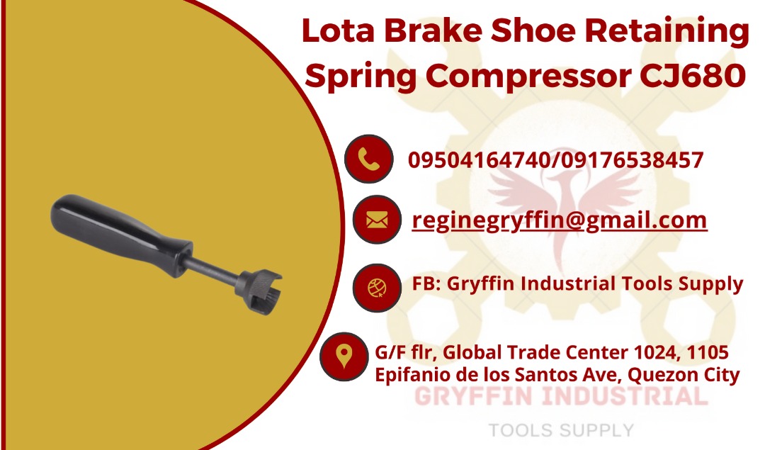 Lota Brake Shoe Retaining Spring Compressor CJ680, Commercial ...