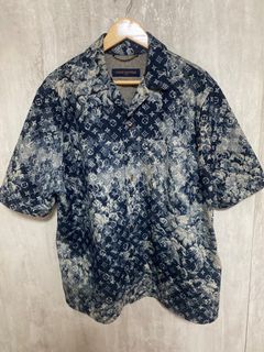 Silk shirt Louis Vuitton Blue size 40 FR in Silk - 28347898