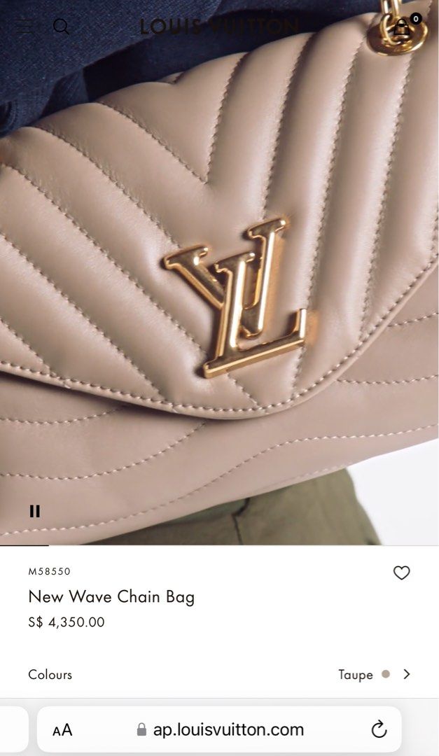 M58550 Louis Vuitton New Wave Chain Bag MM