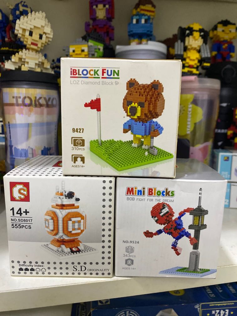 Loz mini lego blocks, Hobbies & Toys, Toys & Games on Carousell
