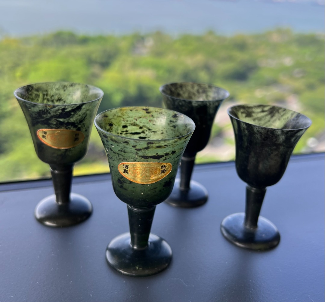 Jade wine glasses store