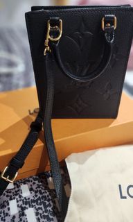 Louis Vuitton Jacquard Noir Crossbody Strap - LVLENKA Luxury Consignment