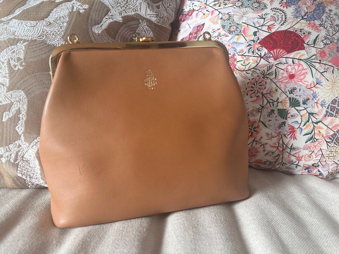 Mark Cross Susanna Leather Shoulder Bag
