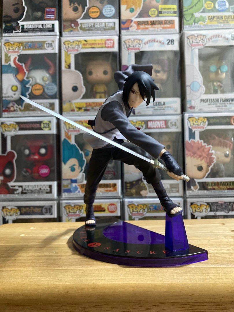 Figurine - Uchiha Sasuke - Naruto Shippuden - MegaHouse - G.E.M, Figurines