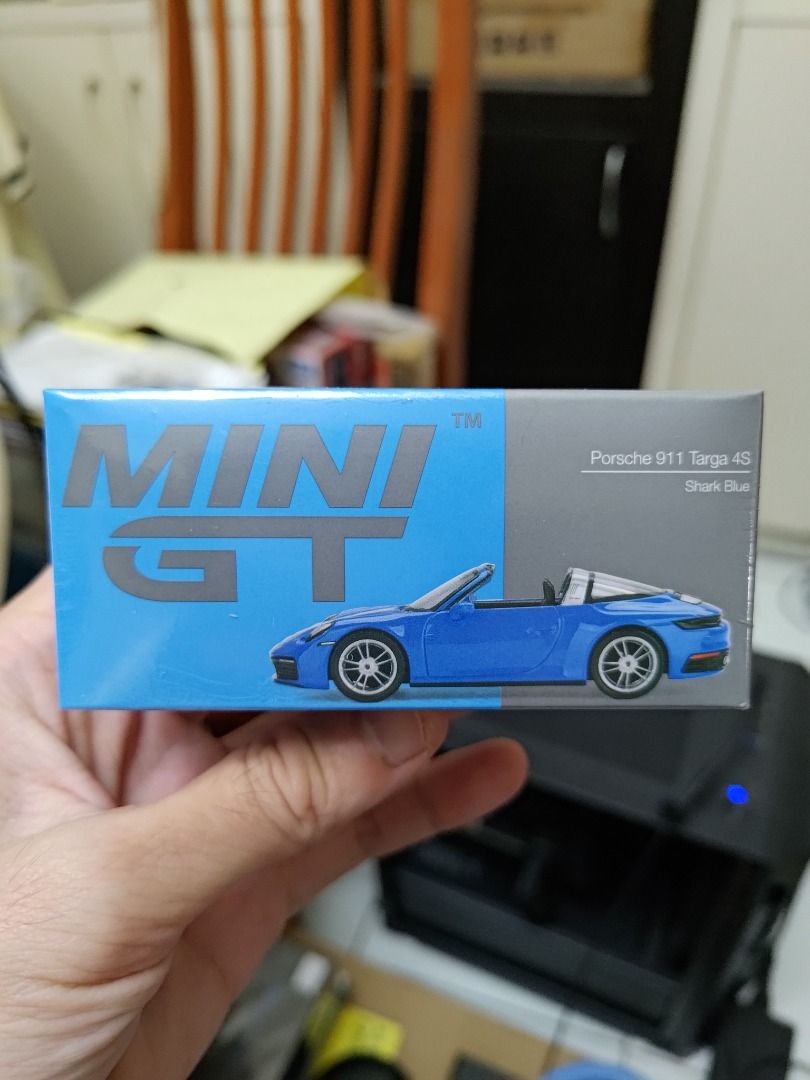 Mini GT 1:64 Porsche 911 Targa 4S Shark Blue #610 – MgMinis DieCast