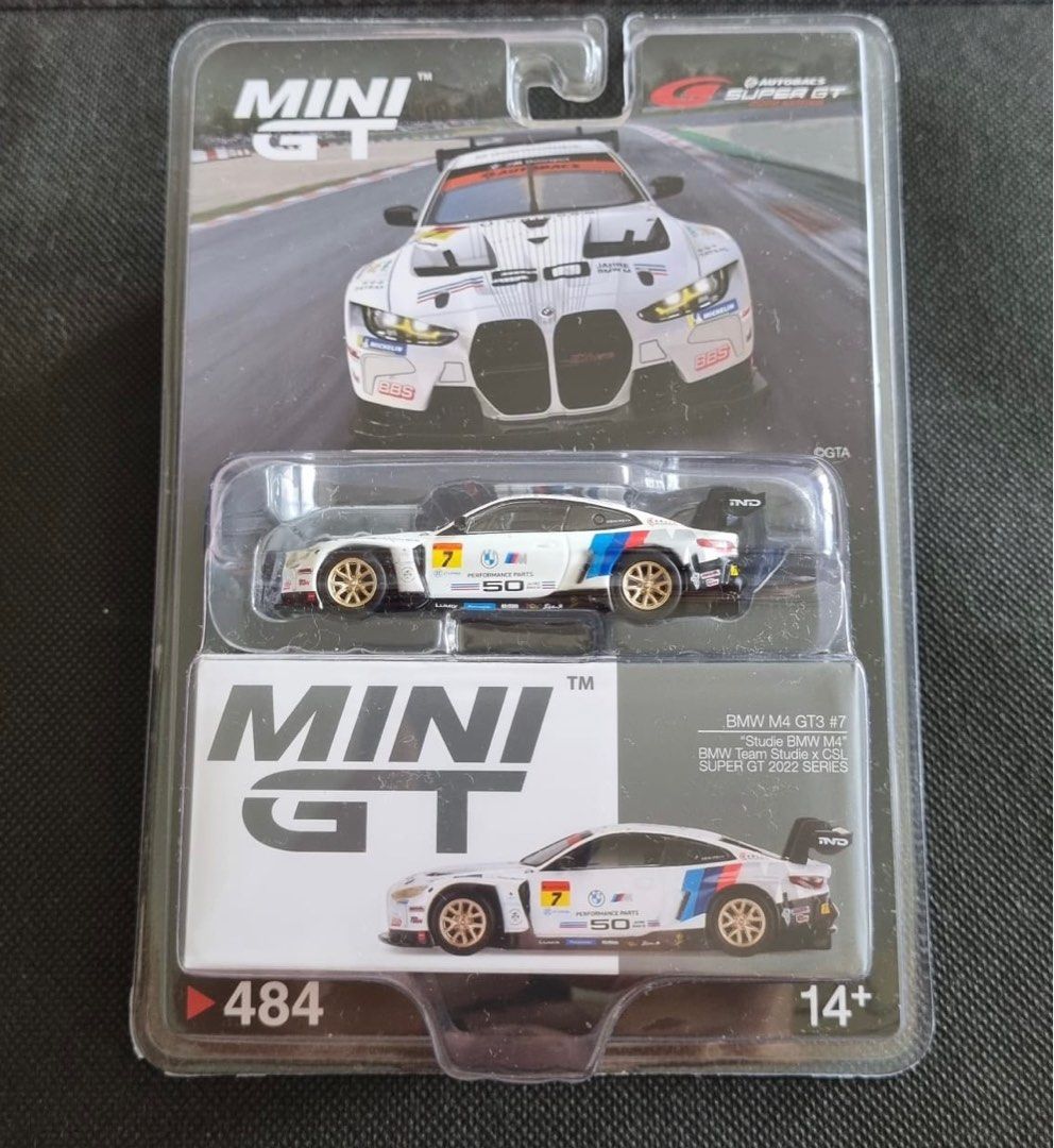 Mini GT Super GT BMW M4 / Honda NSX / NISSAN GTR NISMO GT3, Hobbies & Toys, Toys & Games on