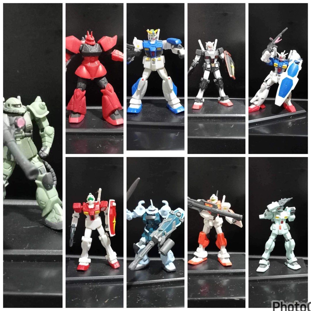 Mini Gundam figures Bandai Hobbies Toys Toys Games on Carousell