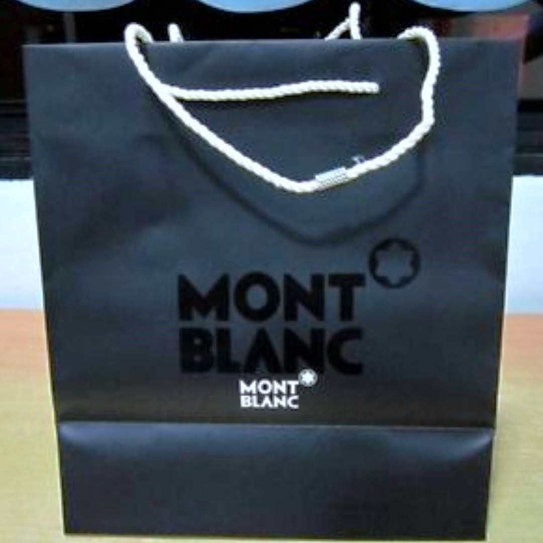 Montblanc paper bag, Luxury, Accessories on Carousell
