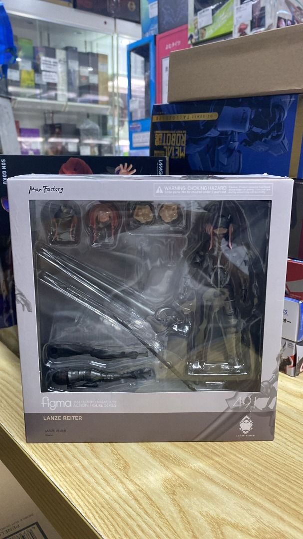 N)開封品Max Factory Figma 491 Lanze Reiter Falslander 女神裝置