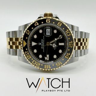 New 2023/11 Rolex GMT-Master II Half Gold - 126713GRNR Jubilee