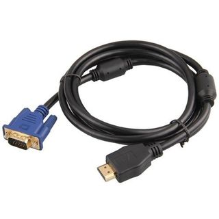 Weduda VGA to VGA Cable 1.8m,15 pin 1080P Full HD SVGA/VGA Male to Male  Monitor Extension Lead for Computer PC Laptops TV Projectors