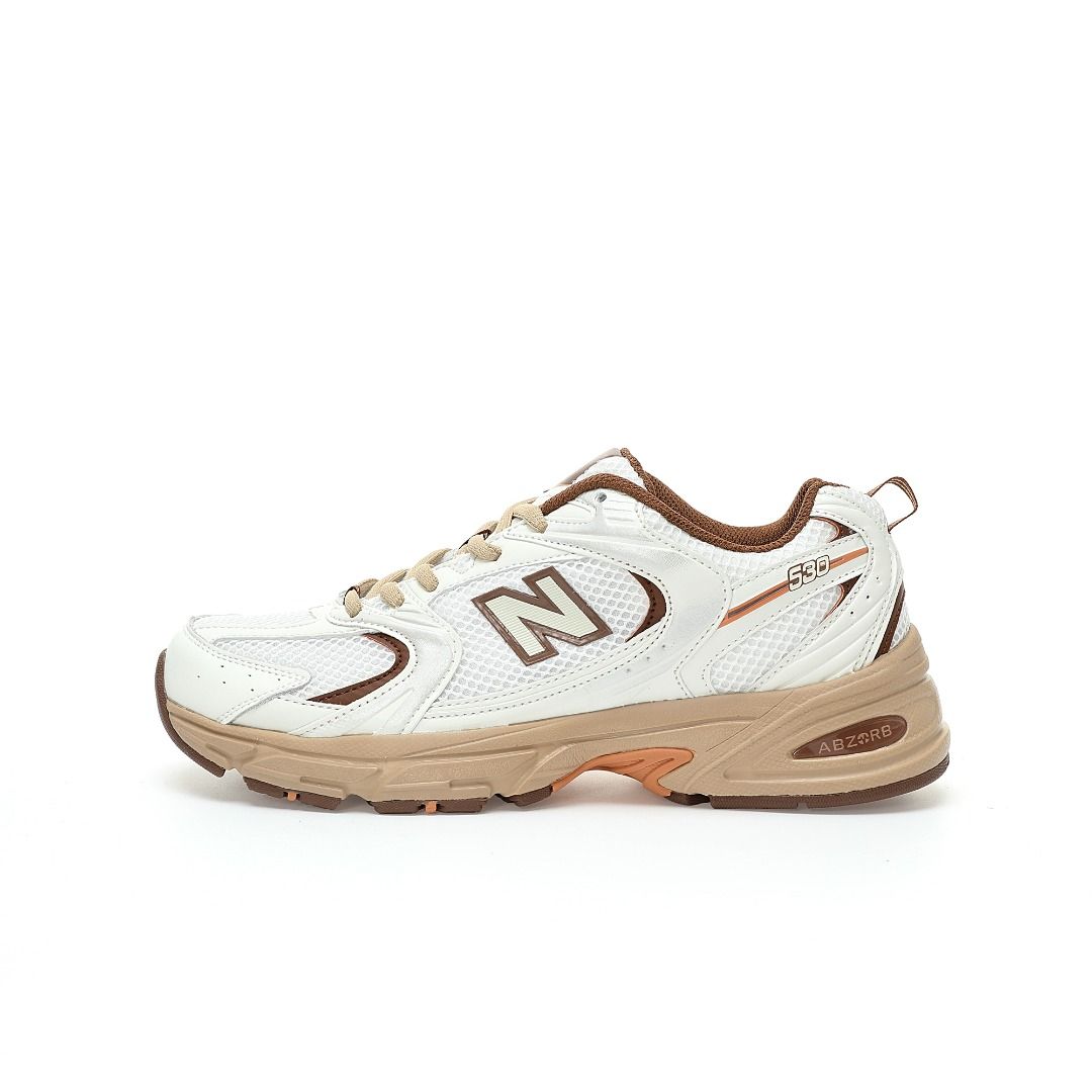 White dad new balance on sale