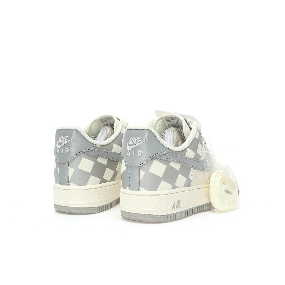 Checkered top nike shoes