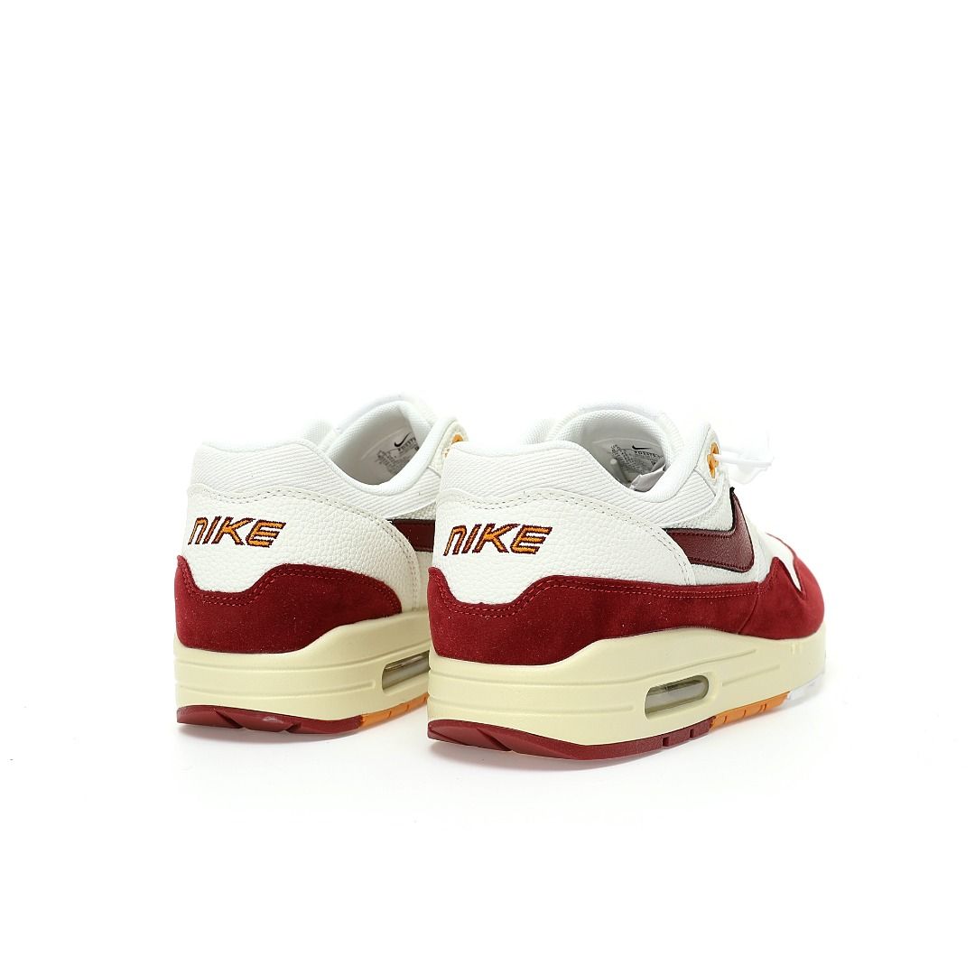 Nike air max 1 orange mens hot sale