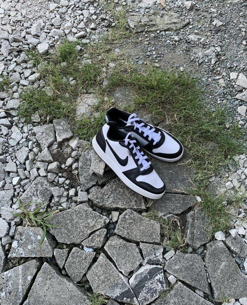 Nike ebernon low olive discount
