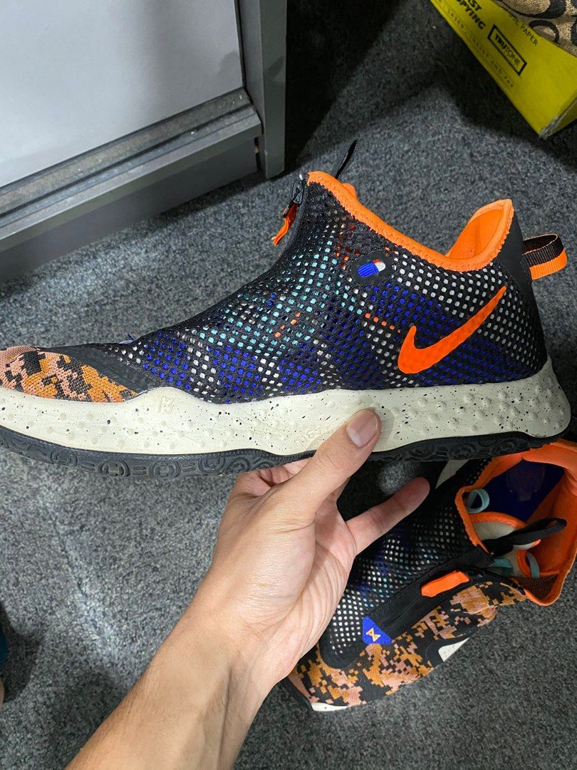 paul george 4 on feet