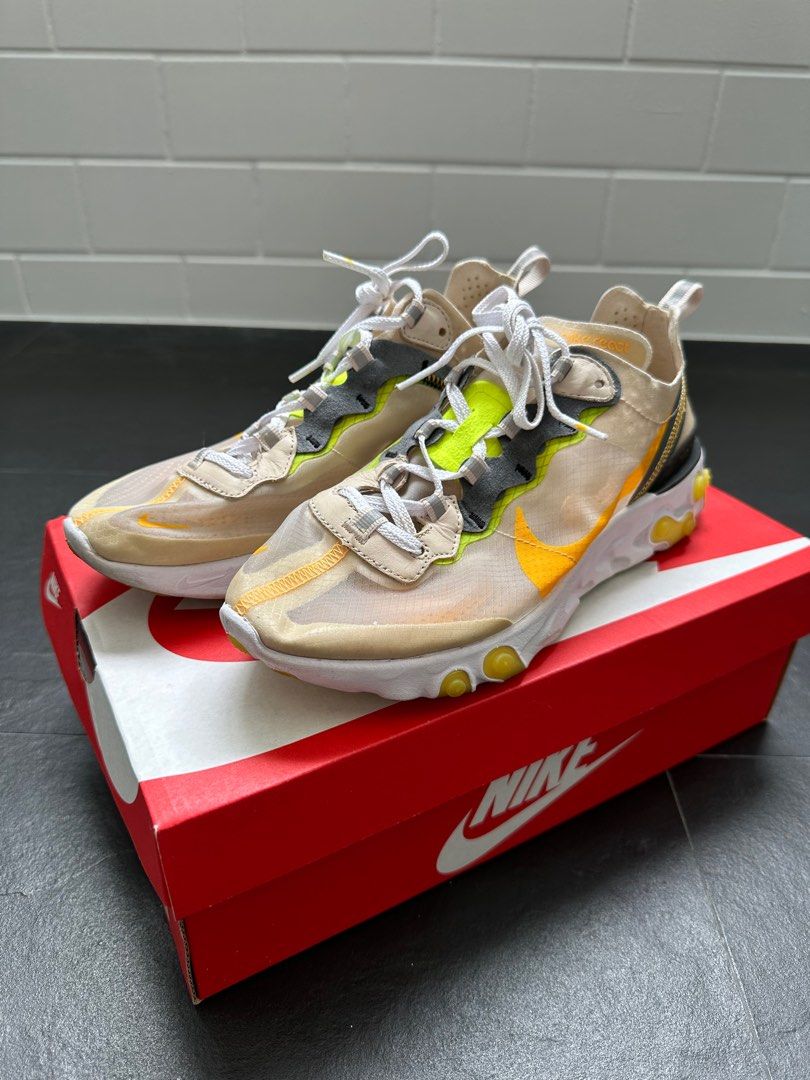 Gold nike cheap react
