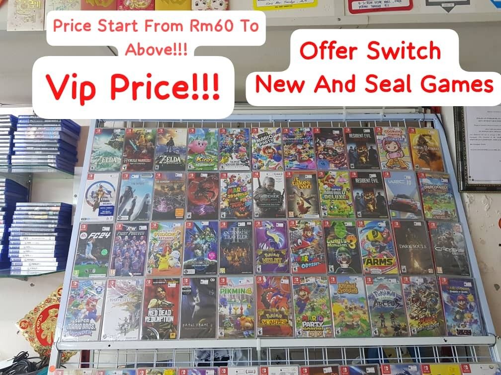 Switch games available hotsell