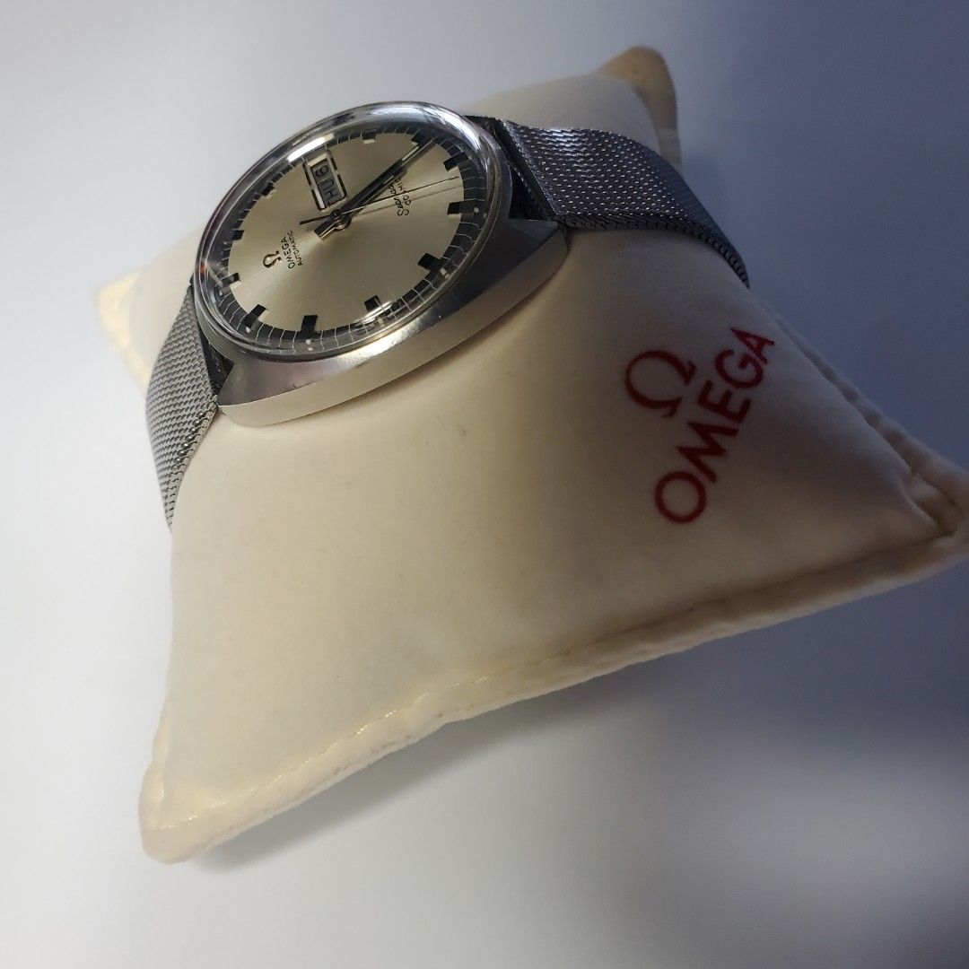 VINTAGE OMEGA 10K.G.F. AUTOMATIC SEAMASTER MEN´S WATCH 海外 即決-