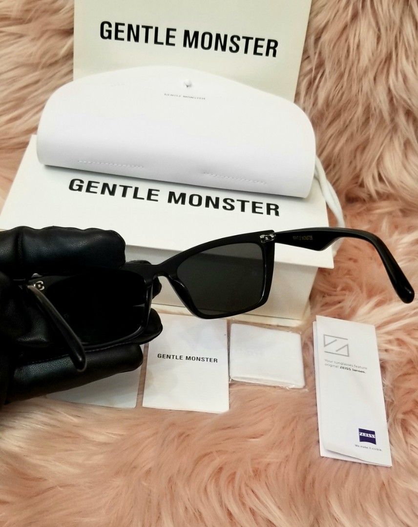 Authentic Gentle Monster Talin Black Sunglasses, Women's Fashion