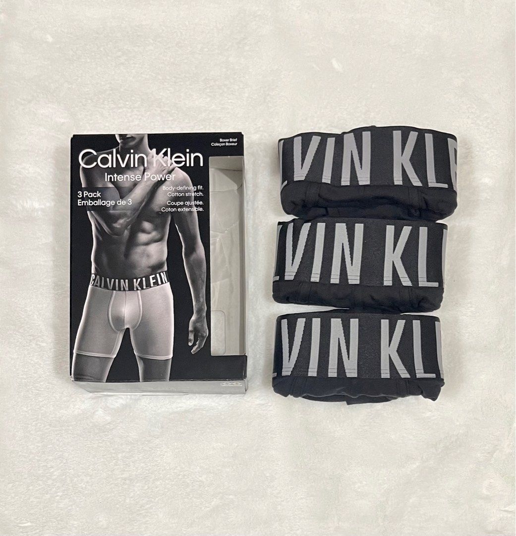Original CK Intense Power Cotton Boxer Brief Men s Fashion