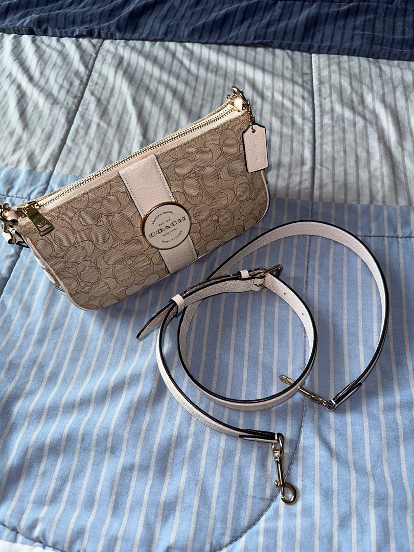 Coach shoulder sling bag top