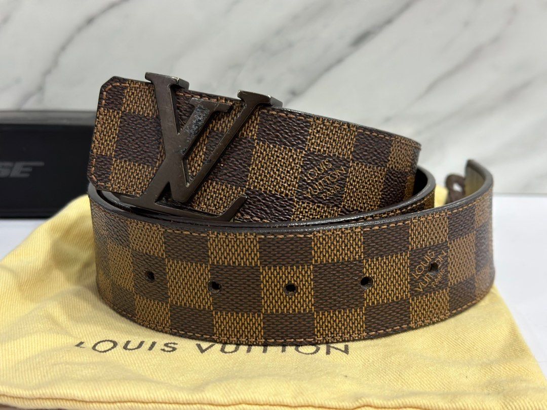 Louis Vuitton LV Optic 40mm Reversible Belt, Brown, 100