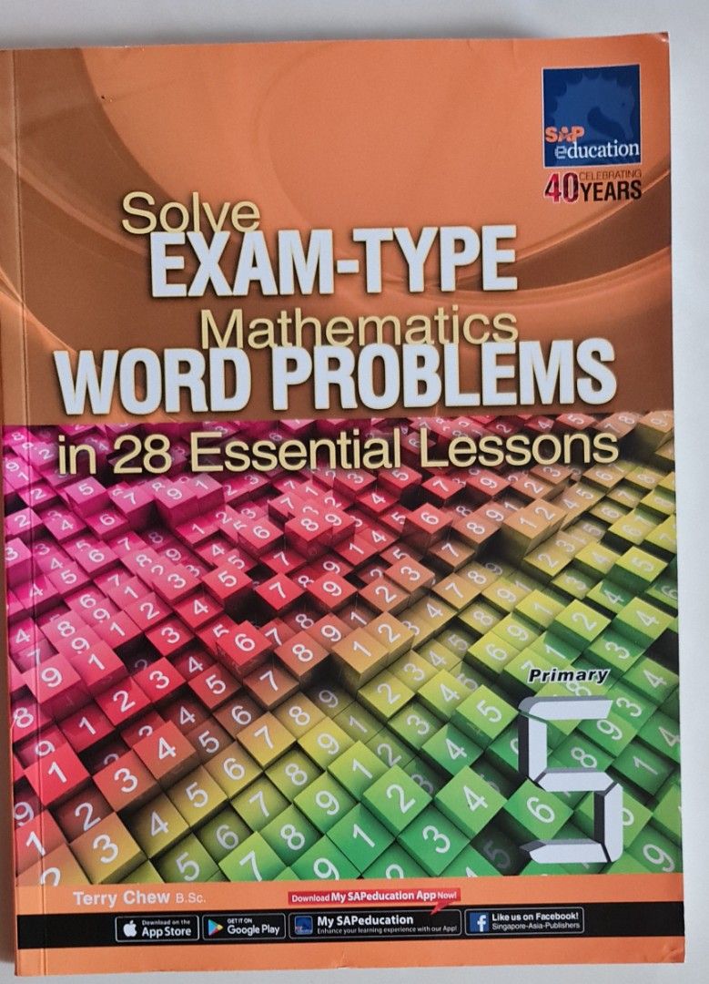 P5 primary 5 solve exam type maths word problems in 28 essential ...