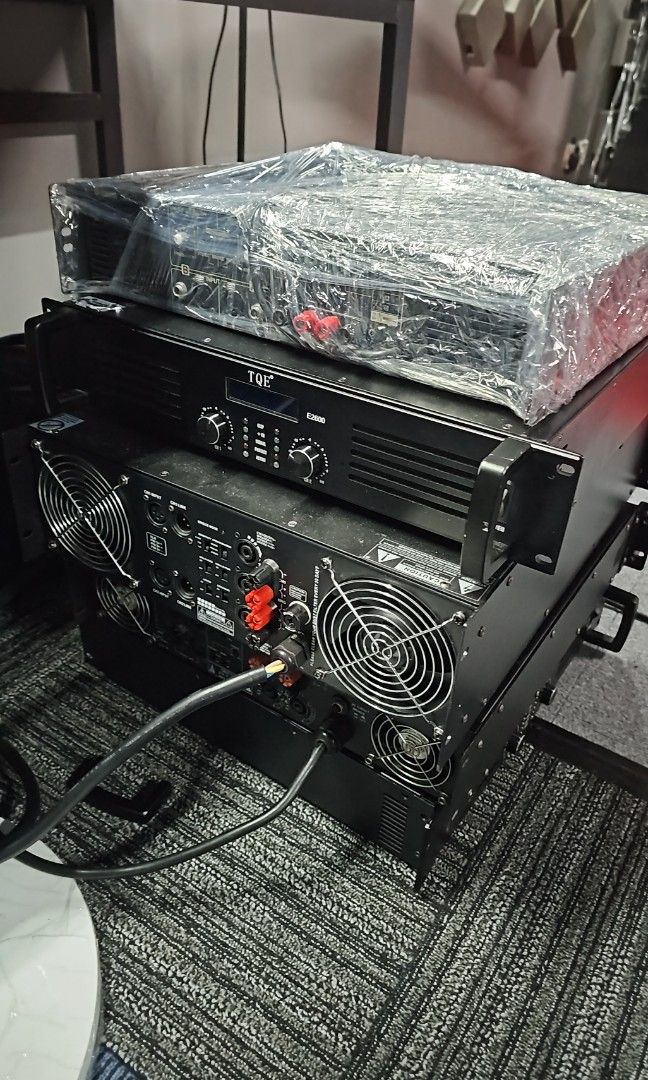 PA Sound System For Sale Speakers Subwoofers Power Amps Mixers Mics Cables Speaker Stands