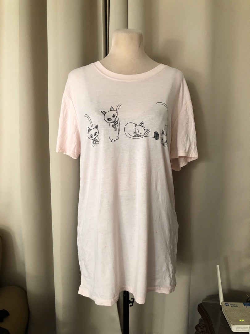 pastel shirt dress, Women's Fashion, Tops, Shirts on Carousell
