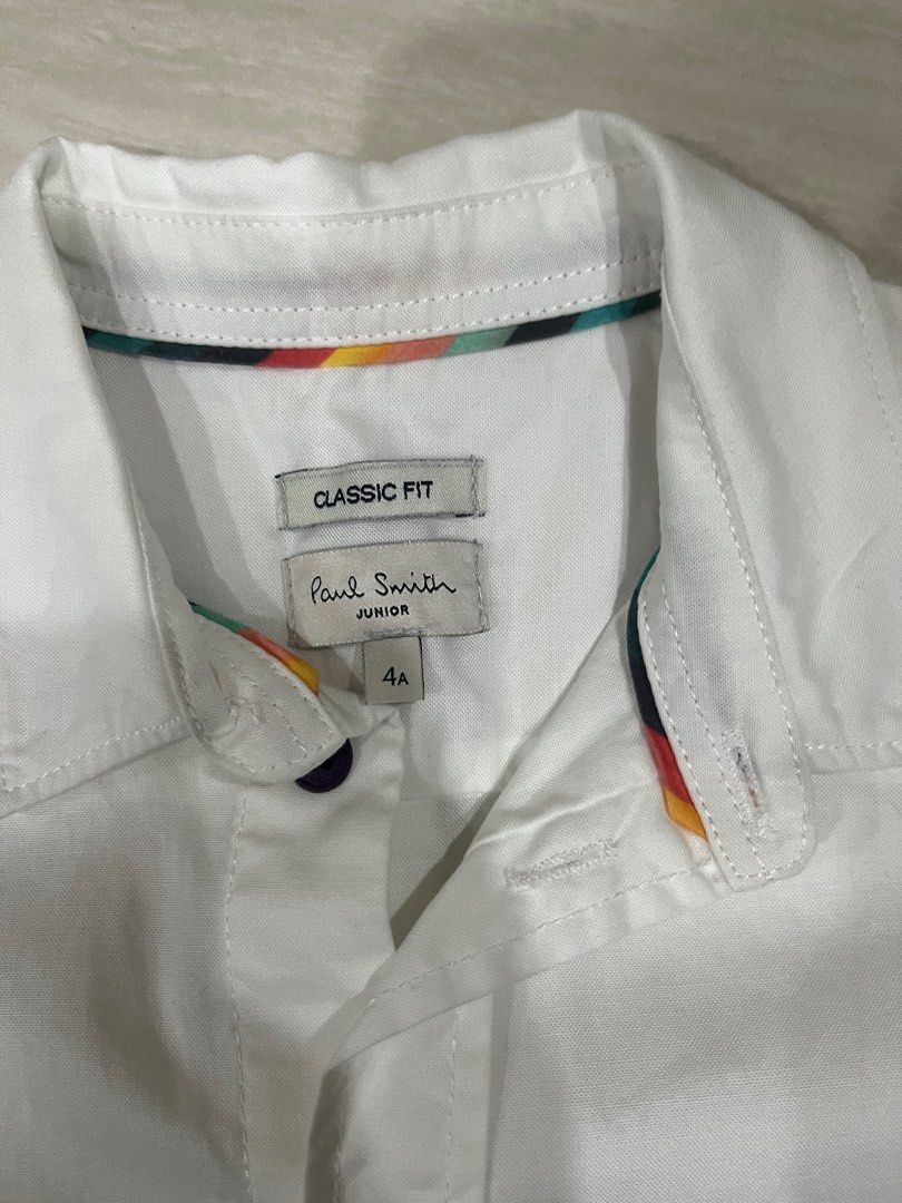 paul smith shirt white