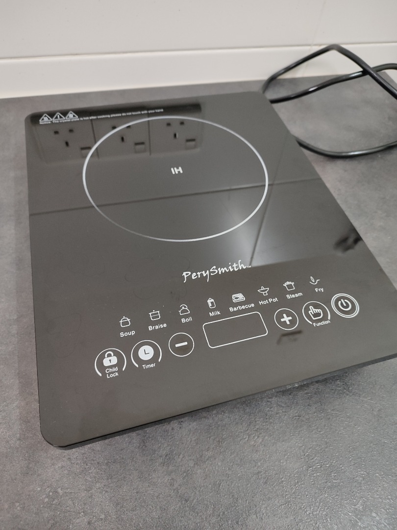 PERYSMITH INDUCTION COOKER (USED), TV & Home Appliances, Kitchen