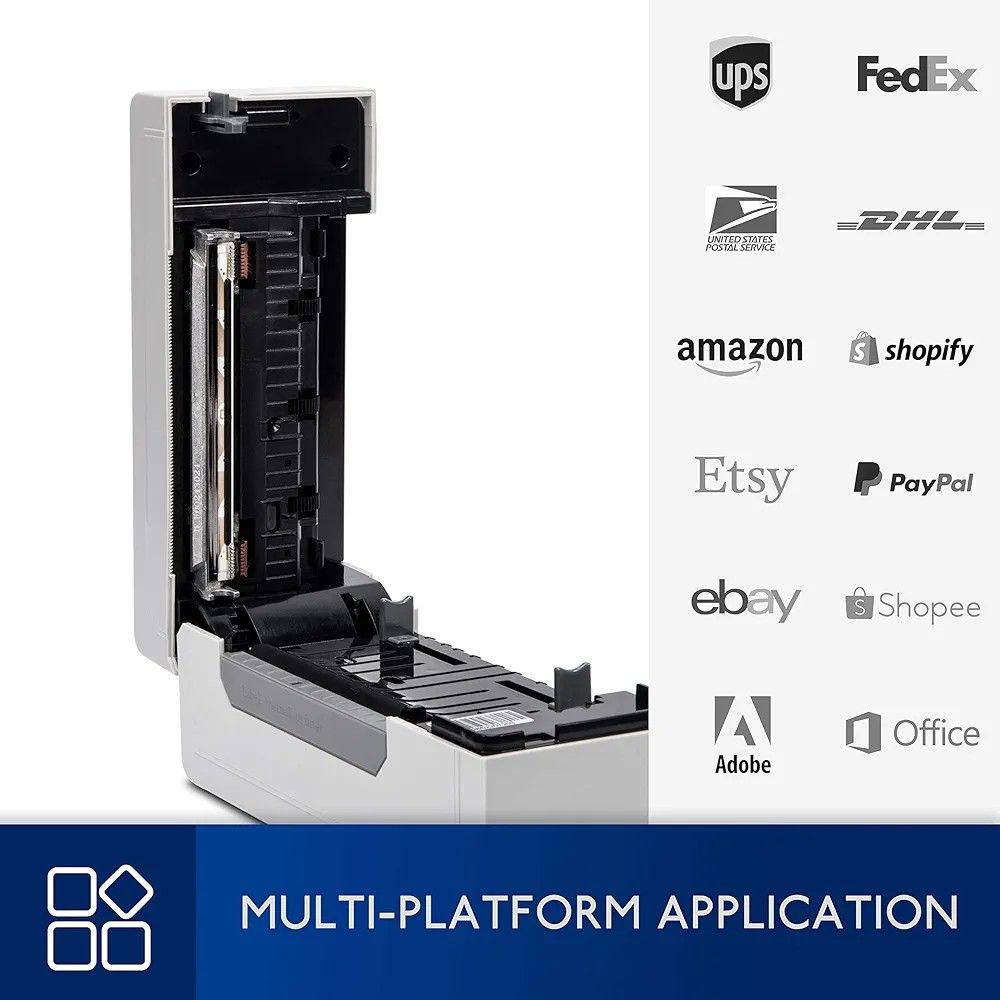 Phomemo PM246 Pro Thermal Shipping Label Printer, HighSpeed Desktop