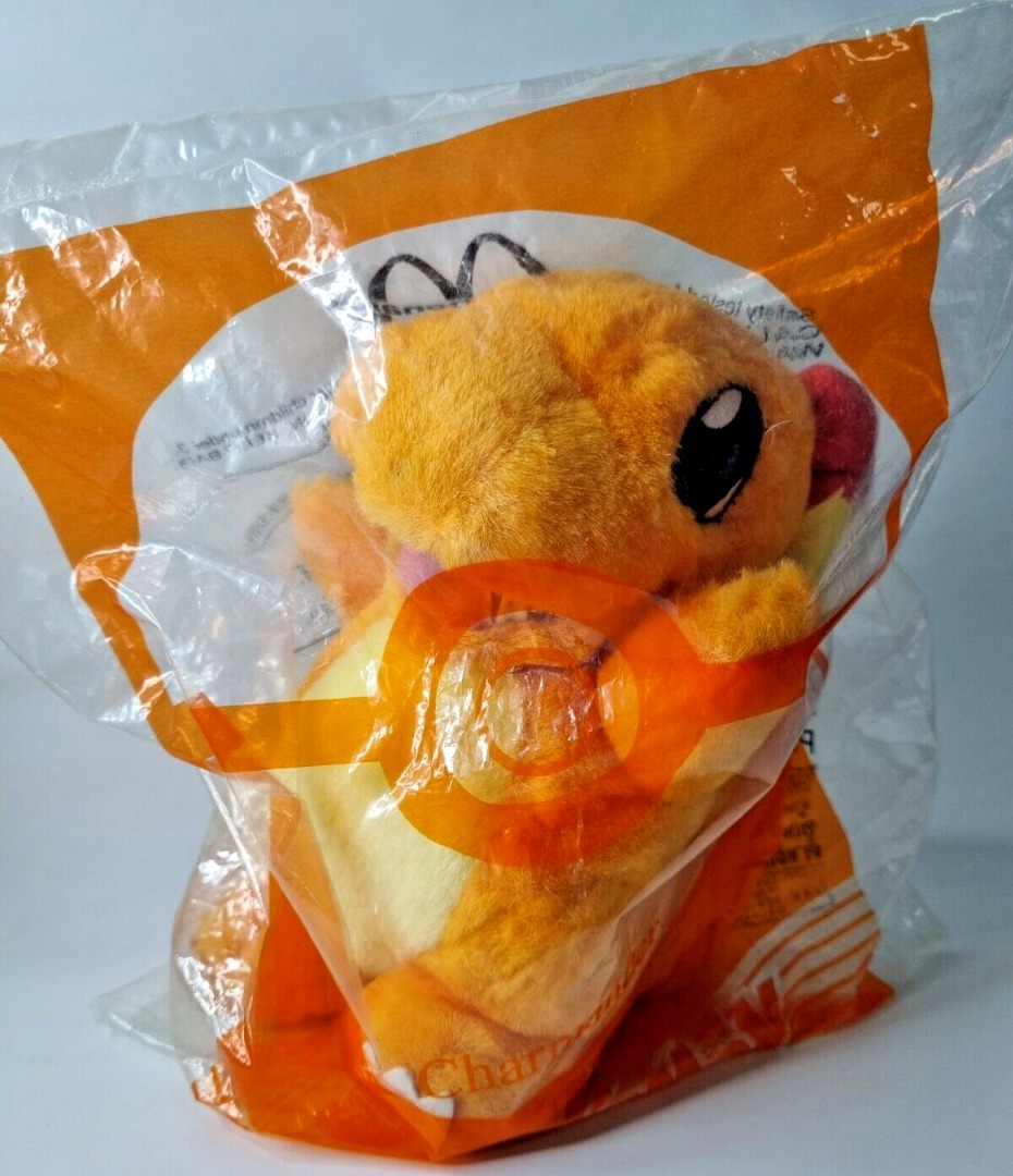 Plush 1999 Pokémon Charmander McDonald's